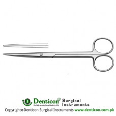 Lexer-Fino Delicate Dissecting Scissor Straight - Slender Pattern Stainless Steel, 16.5 cm - 6 1/2"